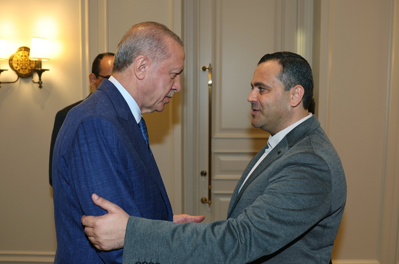 Erdogan meets Hammam Haniyeh 10-20-2024