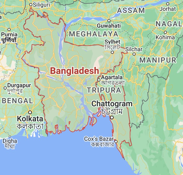 Bangladesh Map1A